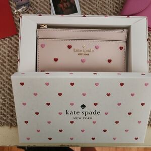 Kate Spade Pink Heart Clutch